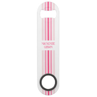 Retro Monogrammed Minimalist Stripes