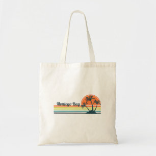 Retro Montego Bay Sunset Tote Bag