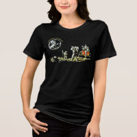 Retro Moon Landing - Astronaut Sci-Fi Vintage