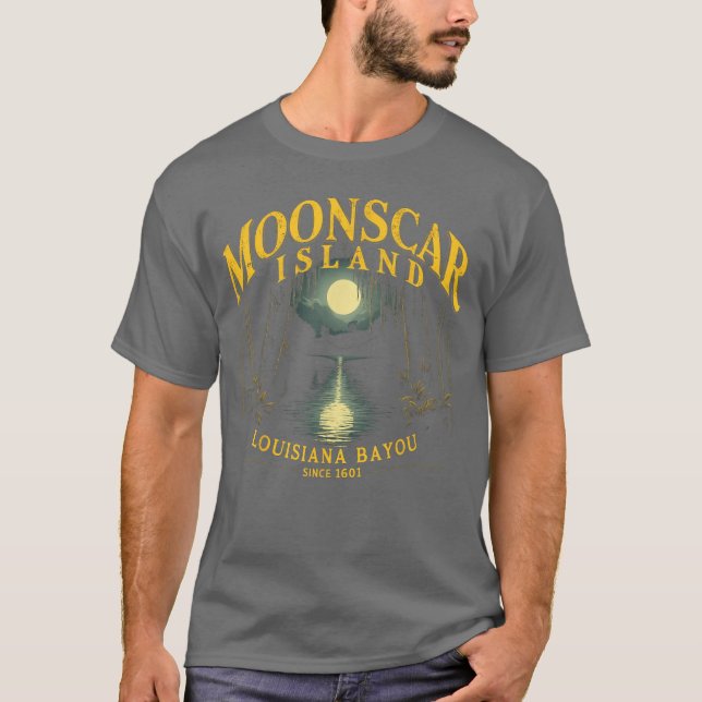 Retro Moons Zombie Island For Men Women Kids T-Shirt (Front)