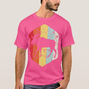 Retro Moose Silhouette T-Shirt
