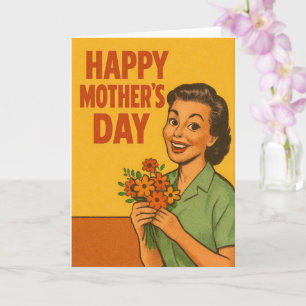 Retro Mother's Day Card