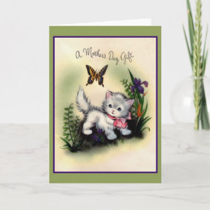 Retro Mother's Day Gift Greeting Card
