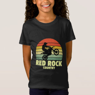 Retro Motocross Adventure - Red Rock Country T-Shirt