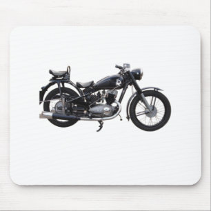 Retro Motorcycle Mouse Pad