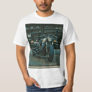retro motorcycles motorcyclist gift T-Shirt