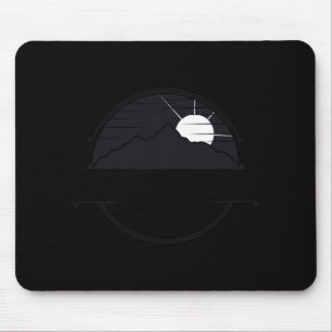 Retro Mount Washington New Hampshire Mountain Mouse Pad