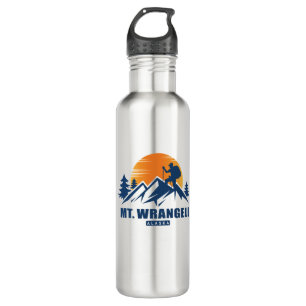 Retro Mount Wrangell Hike T-Shirt 710 Ml Water Bottle