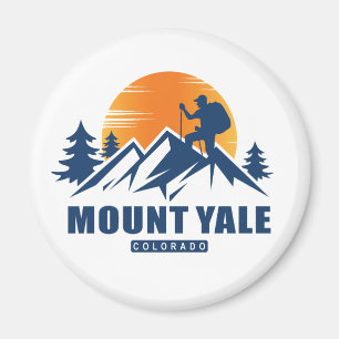Retro Mount Yale Hike T-Shirt Magnet
