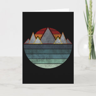 Retro Mountain Outdoors - Hiking, Camping, Rock Cl Card