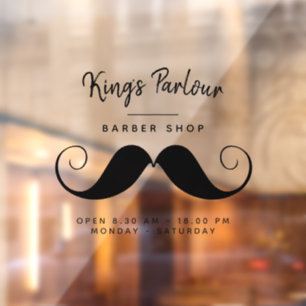 Retro Moustache  - Barber Shop