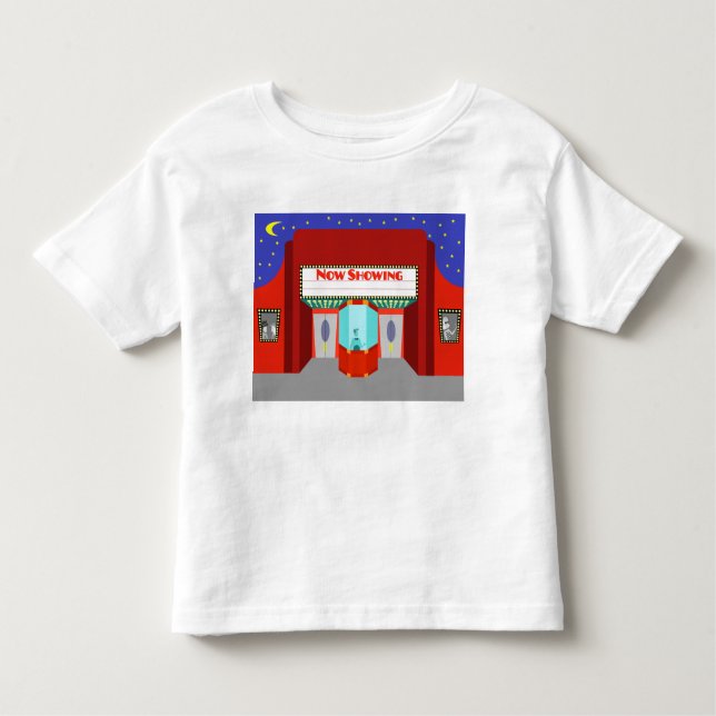 Retro Movie Theatre T-Shirt (Front)