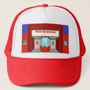 Retro Movie Theatre Trucker Hat