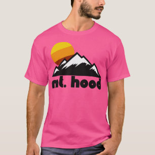 Retro Mt Hood Tourist Souvenir Travel Oregon Desig T-Shirt