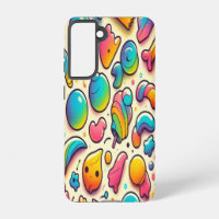 Retro Multicolored Cartoon Sweets