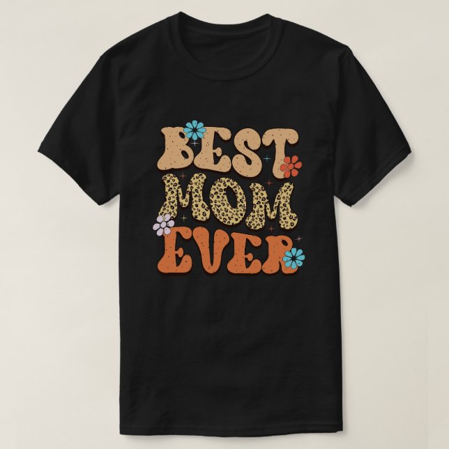 Retro mum 2 T-Shirt (Design Front)