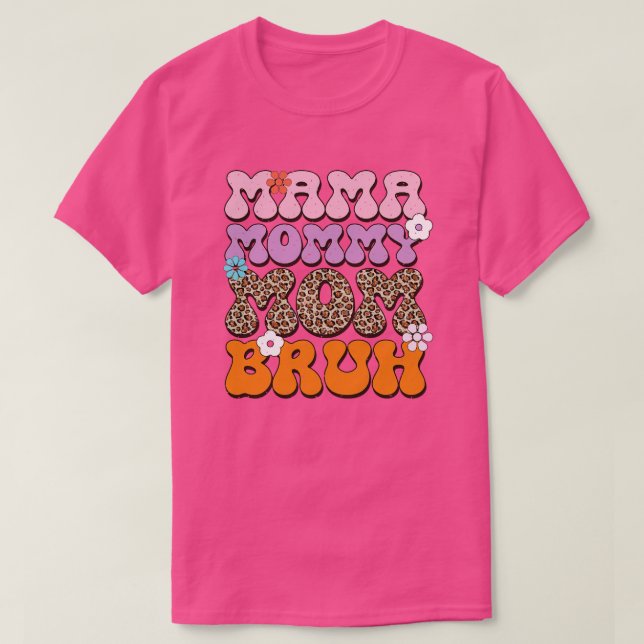 Retro mum 3 T-Shirt (Design Front)