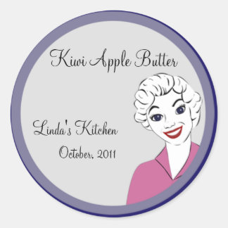 Retro Mum Canning Sticker