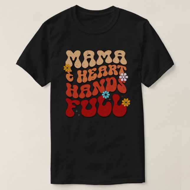 Retro mum T-Shirt (Design Front)