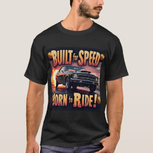 Retro Muscle - Built for Speed Graphic Tee