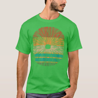 Retro Mushroom Cap Fungi Mycology Shroom Hunter  T-Shirt
