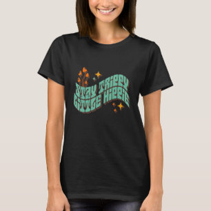 Retro Mushroom Groovy Hippie Vintage 70s Vibes T-Shirt