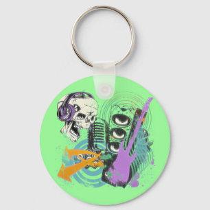 RETRO MUSIC DESIGN KEY RING