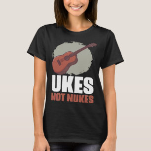 Retro Music Instruments Ukulele Guitars for Instru T-Shirt