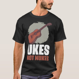 Retro Music Instruments Ukulele Guitars for Instru T-Shirt
