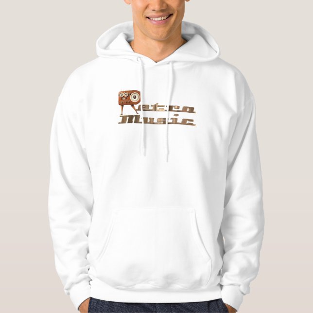 Retro music Minion Hoodie (Front)