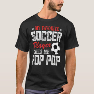 Retro My Favourite Nurse Calls Me Pop Pop Father's T-Shirt