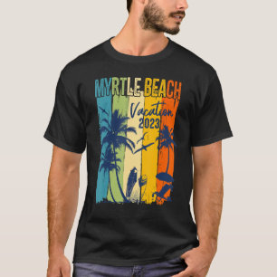 Retro Myrtle Beach 2023 Carolina Family Vacation T T-Shirt