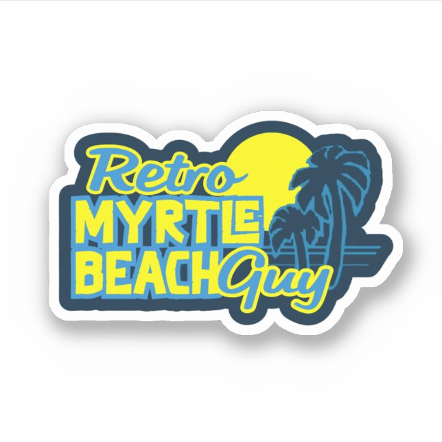 Retro Myrtle Beach Guy (Front)