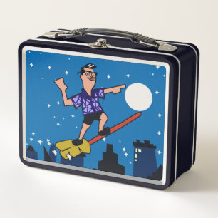 Retro Myrtle Beach Guy Metal Lunch Box