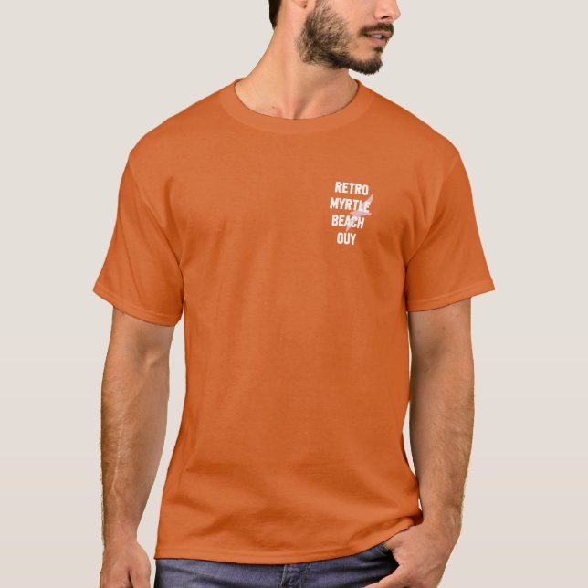 Retro Myrtle Beach Guy T-Shirt (Front)