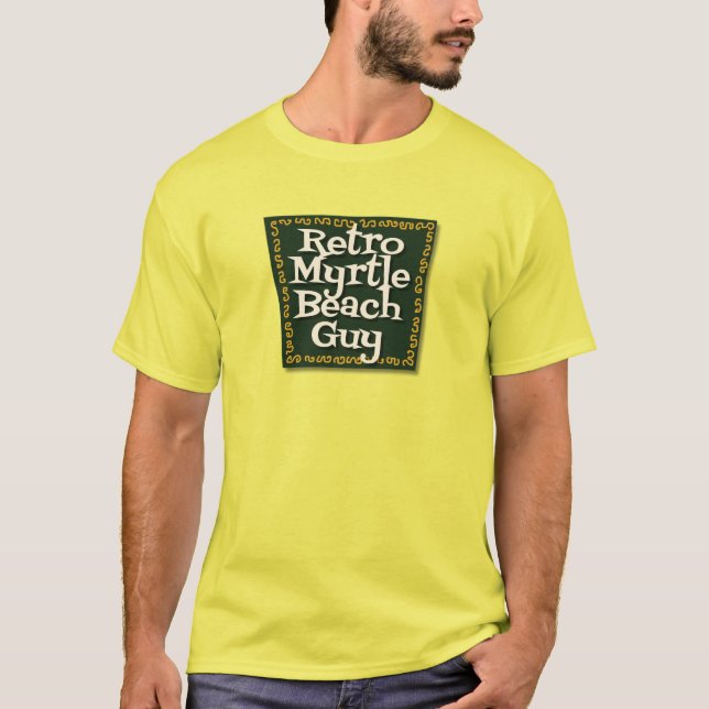 Retro Myrtle Beach Guy T-Shirt (Front)