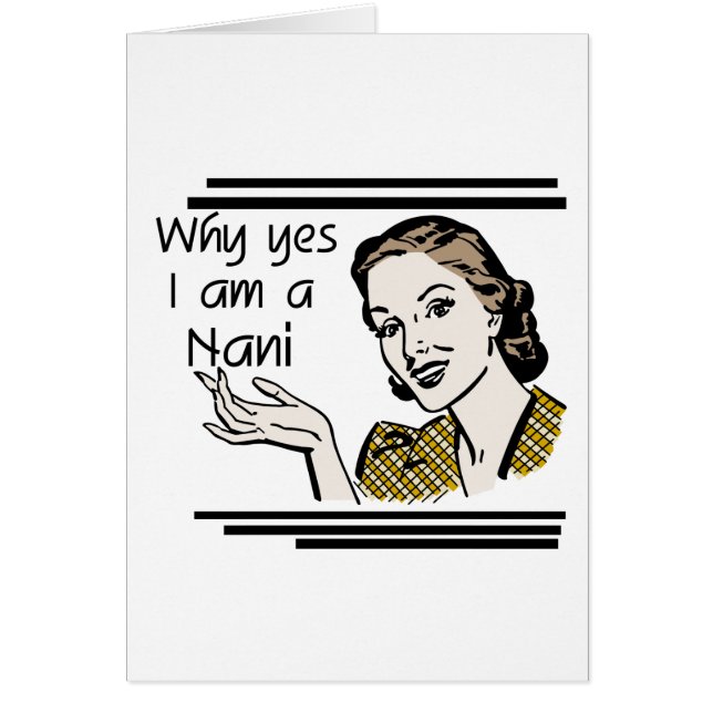 Retro Nani T-shirts and GIfts (Front)