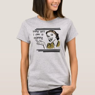 Retro Nanny T-shirts and Gifts