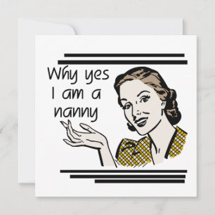 Retro Nanny T-shirts and Gifts