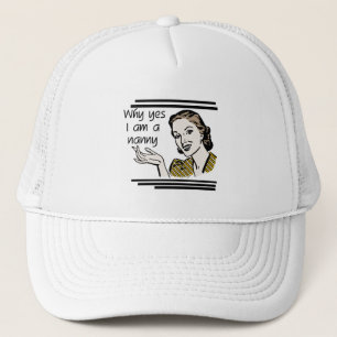 Retro Nanny T-shirts and Gifts Trucker Hat