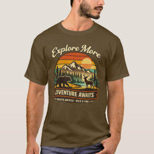 Retro National Parks T-Shirt – Explore More Advent
