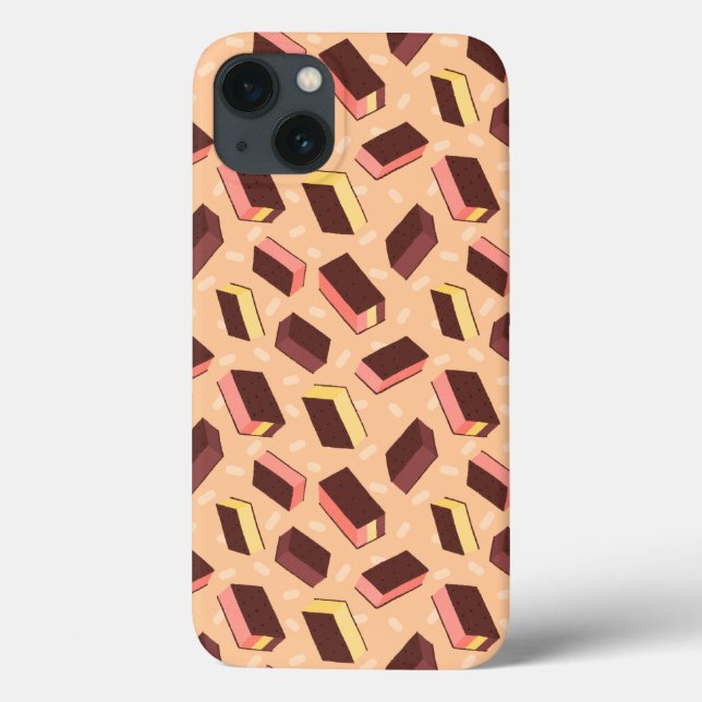 Retro Neapolitan Ice Cream Sandwich Case-Mate iPhone Case (Back)