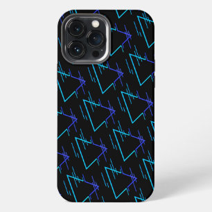 Retro Neon Geometric Pattern 3 iPhone 13 Pro Max Case