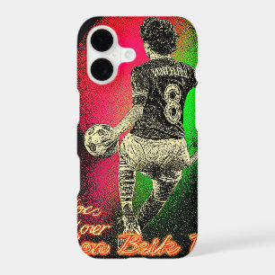 Retro Neon Striker – 80s Vaporwave Mobile Case