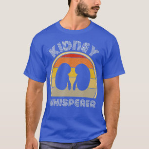 Retro Nephrology Nurse Gifts For Dialysis Kidney T-Shirt