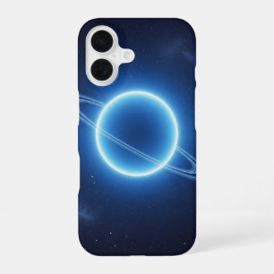 Retro Neptune Glow iPhone 16 Case