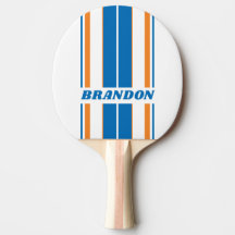 Retro New Amsterdam Board Stripes with Name