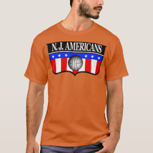 Retro New Jersey Americans Basketball 1967 T-Shirt