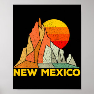 Retro New Mexico Gift For People From New Mexico L Poster