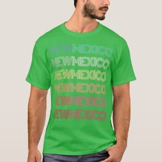 Retro NEW MEXICO Home State Roots Albuquerque Fami T-Shirt